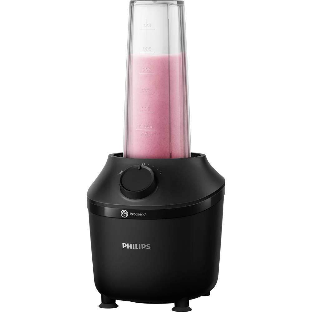 PHILIPS Standmixer 450 W Schwarz  