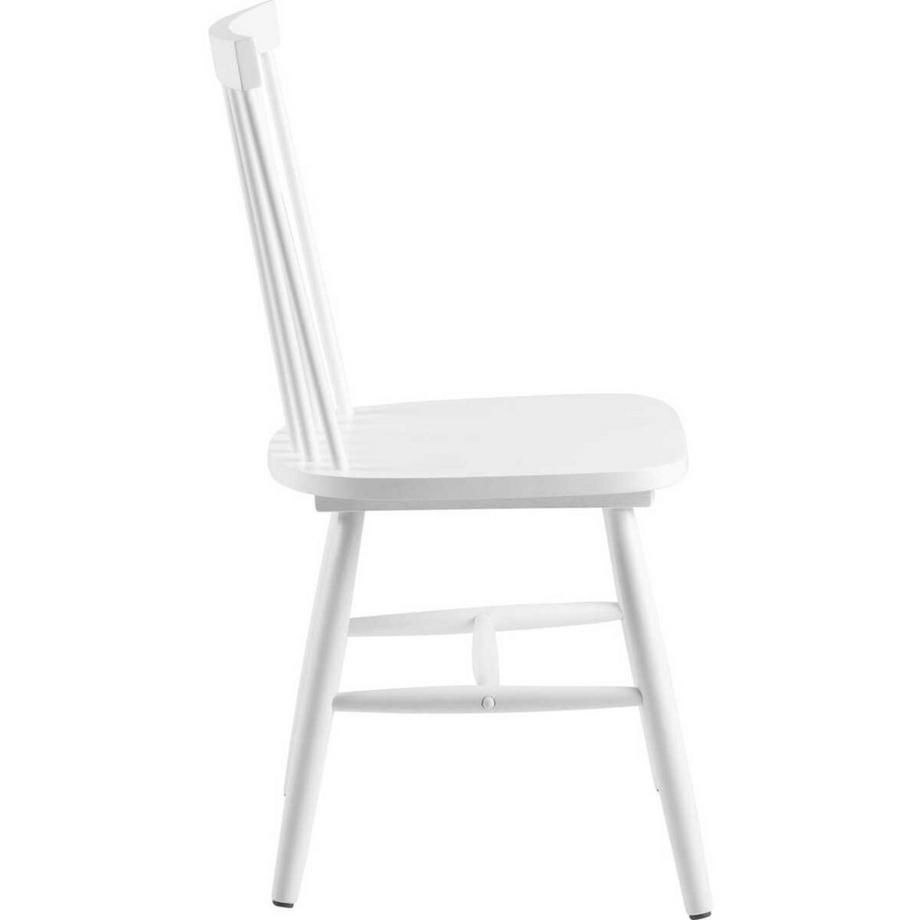 mutoni Chaise de salle à manger Norvège blanc (1 pièce)  