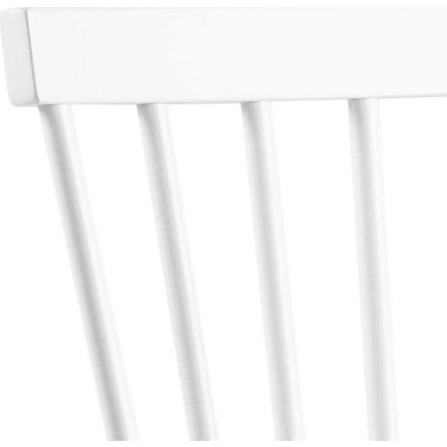 mutoni Chaise de salle à manger Norvège blanc (1 pièce)  
