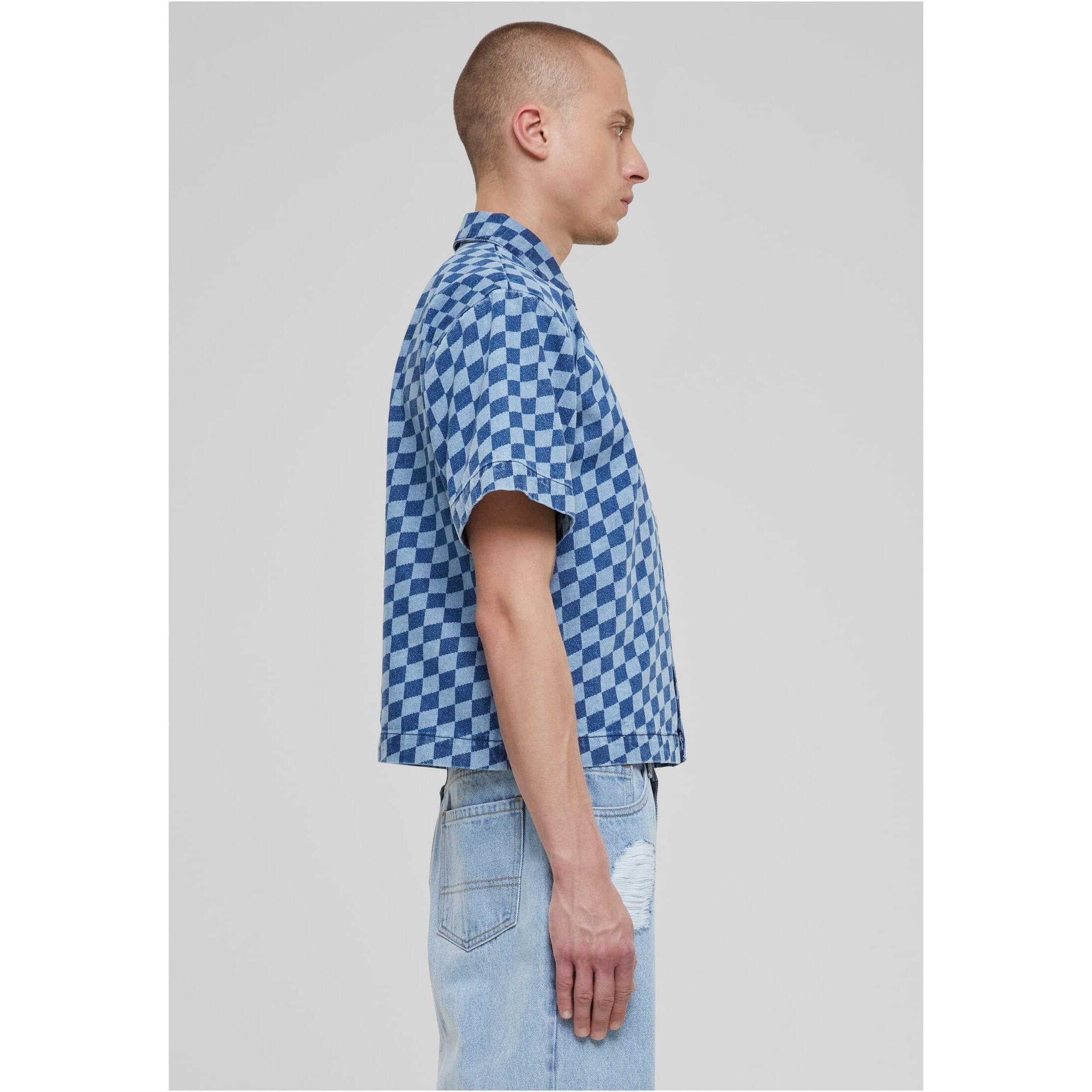 URBAN CLASSICS Bedrucktes Boxy Hemd  