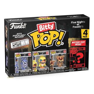 Funko  Blister 4 figure Bitty POP Five Nights at Freddys Nightmare Bonnie 
