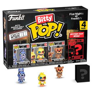Funko  Blister 4 figure Bitty POP Five Nights at Freddys Nightmare Bonnie 