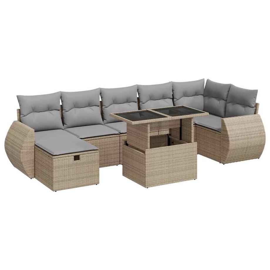 VidaXL Garten sofagarnitur poly-rattan  
