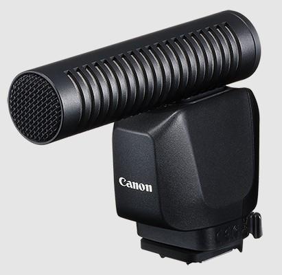 Canon  Canon 5138C001 microfono Nero Microfono per fotocamera digitale 