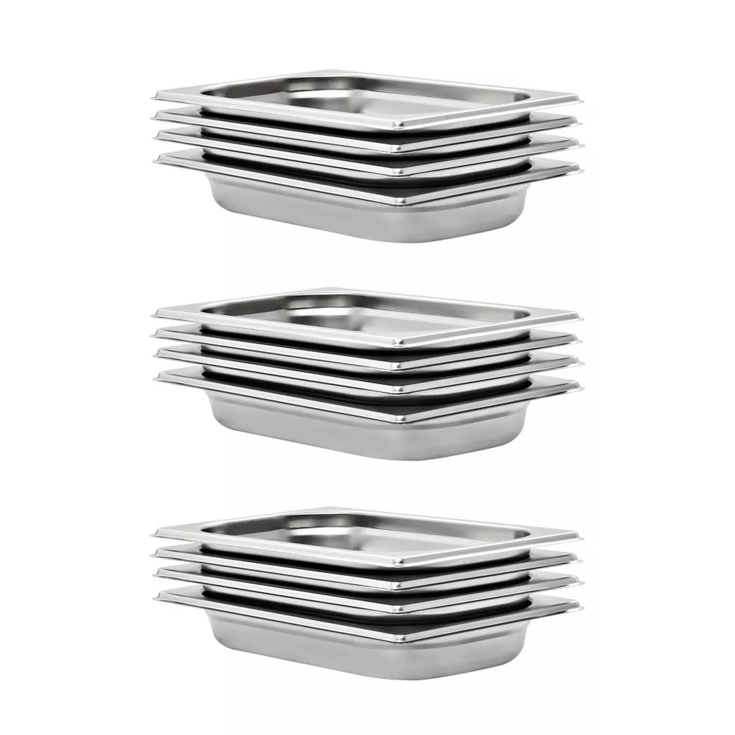 VidaXL - Récipient gastronorm, One Size, Argent