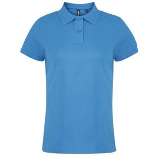 Asquith & Fox  Plain Kurzarm Polo Shirt 