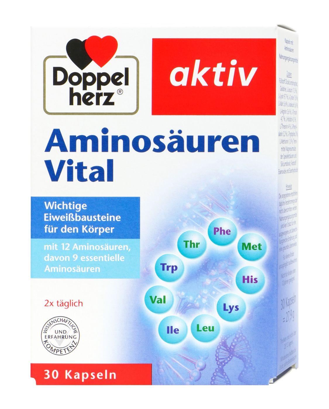 Doppelherz  Doppelherz Aminosäuren Vital 