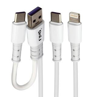 Avizar  USB/USB-C auf USB-C/Lightning 60W Kabel 