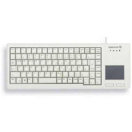 Cherry  XS Touchball Keyboard, Deutsches Layout, QWERTZ Tastatur, kabelgebundene Tastatur, Touchbpad 