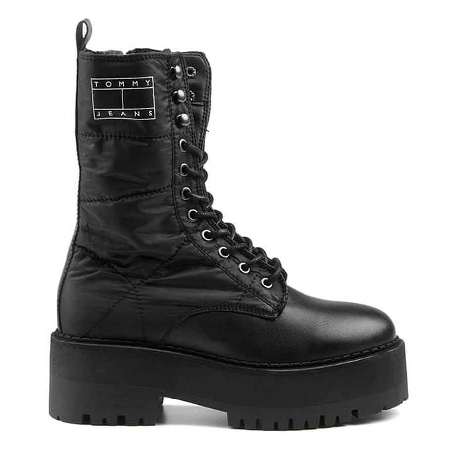 TOMMY HILFIGER TOMMY JEANS FLATFORM PADDED BOOT-39  