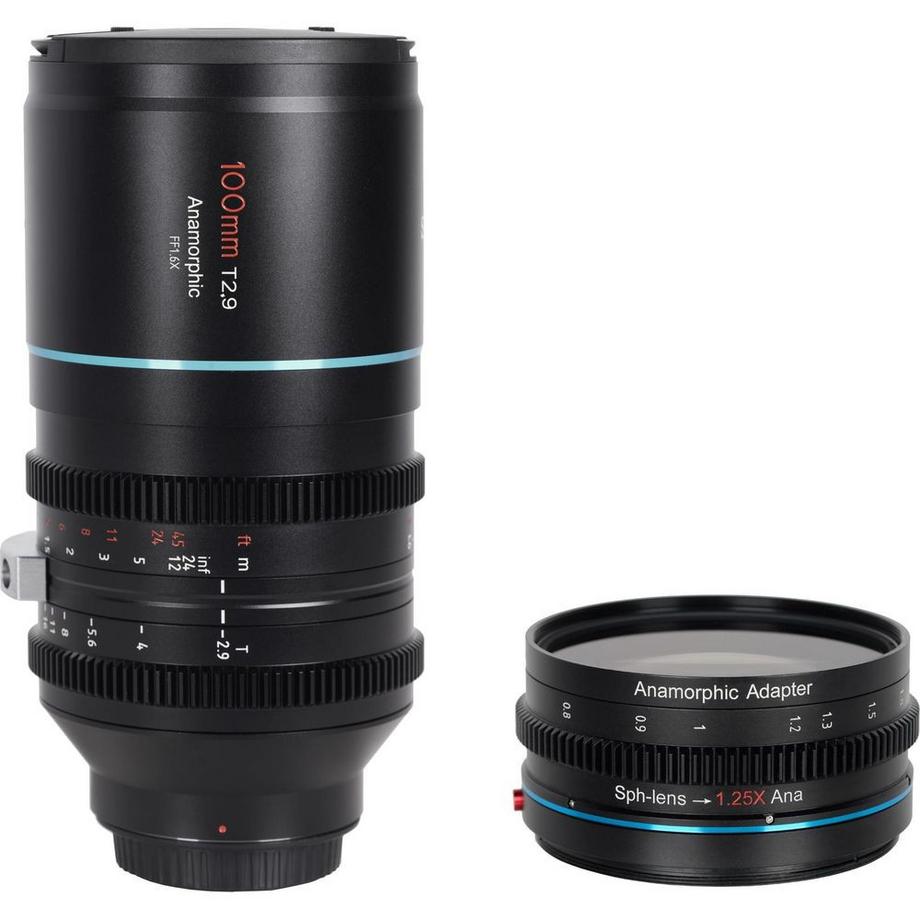 Sirui 780474 obiettivo per fotocamera Obiettivi per cinema Nero