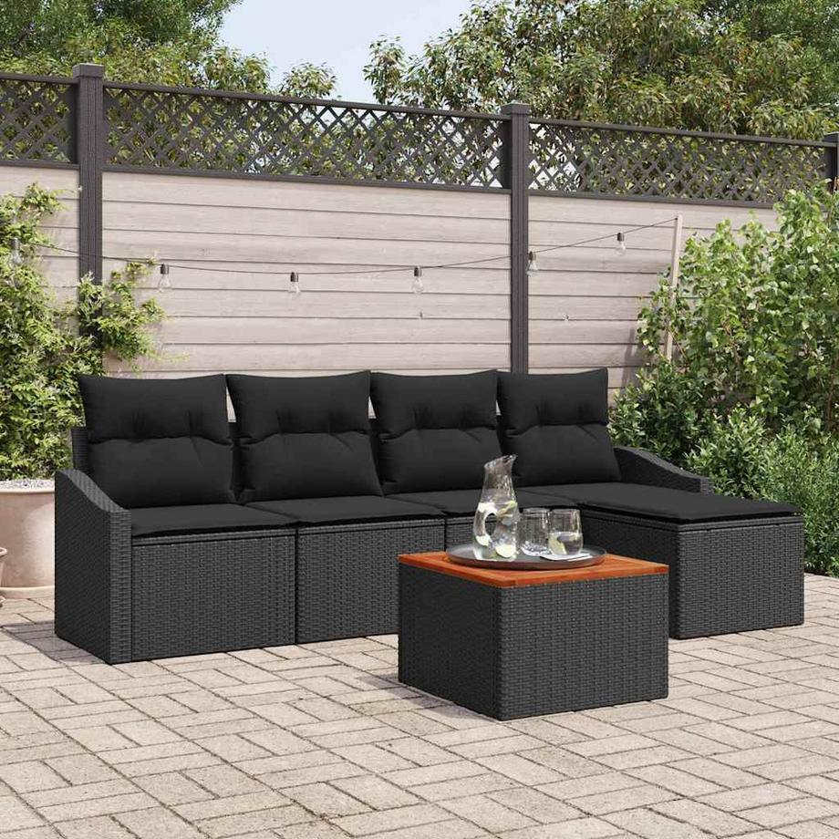 VidaXL Mobili da Esterno Polyrattan  
