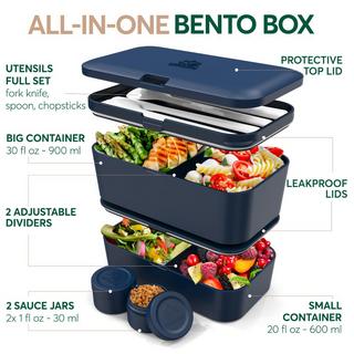 Umami Bento Box Nestable L bleu nuit  