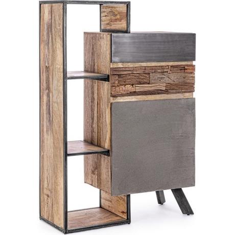 mutoni Highboard Manchester 90x40x140  