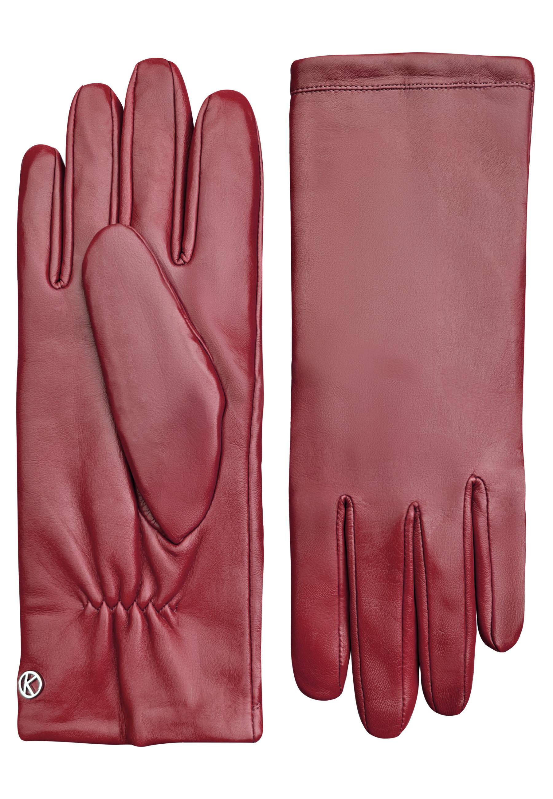 KESSLER  Extra lange Handschuhe  "Keira" aus Premium Lammleder mit Touchfunktion 