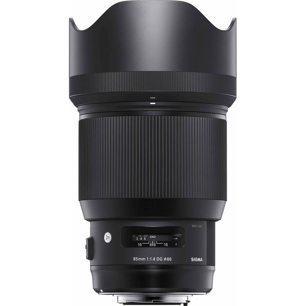 SIGMA  Sigma 85mm f/1.4 DG HSM Art Canon MILC Nero 