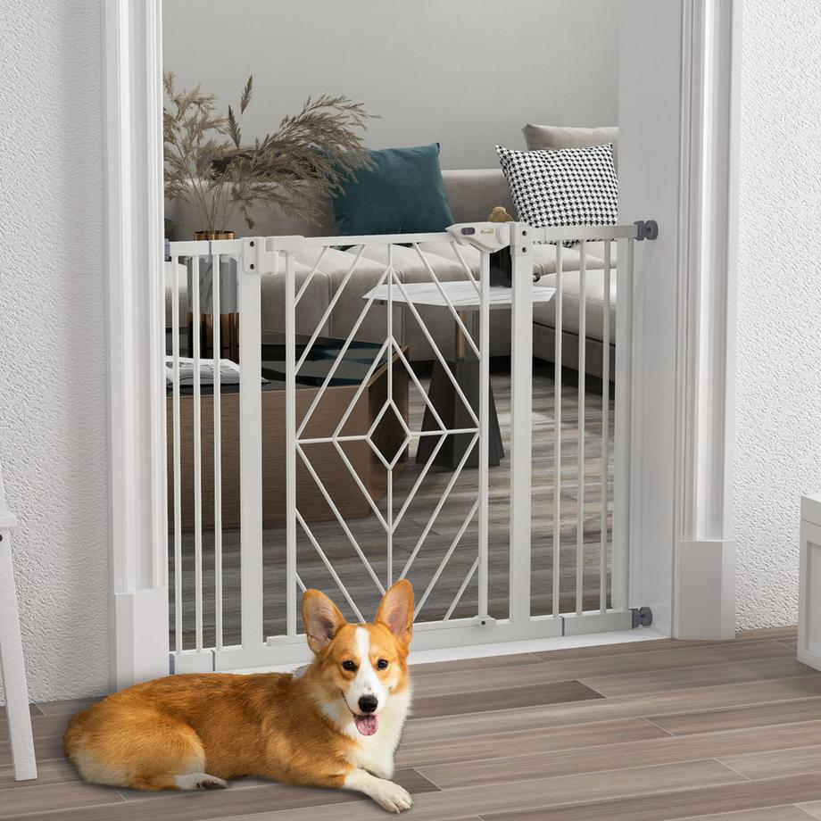 PawHut  Protection de porte pour chien 