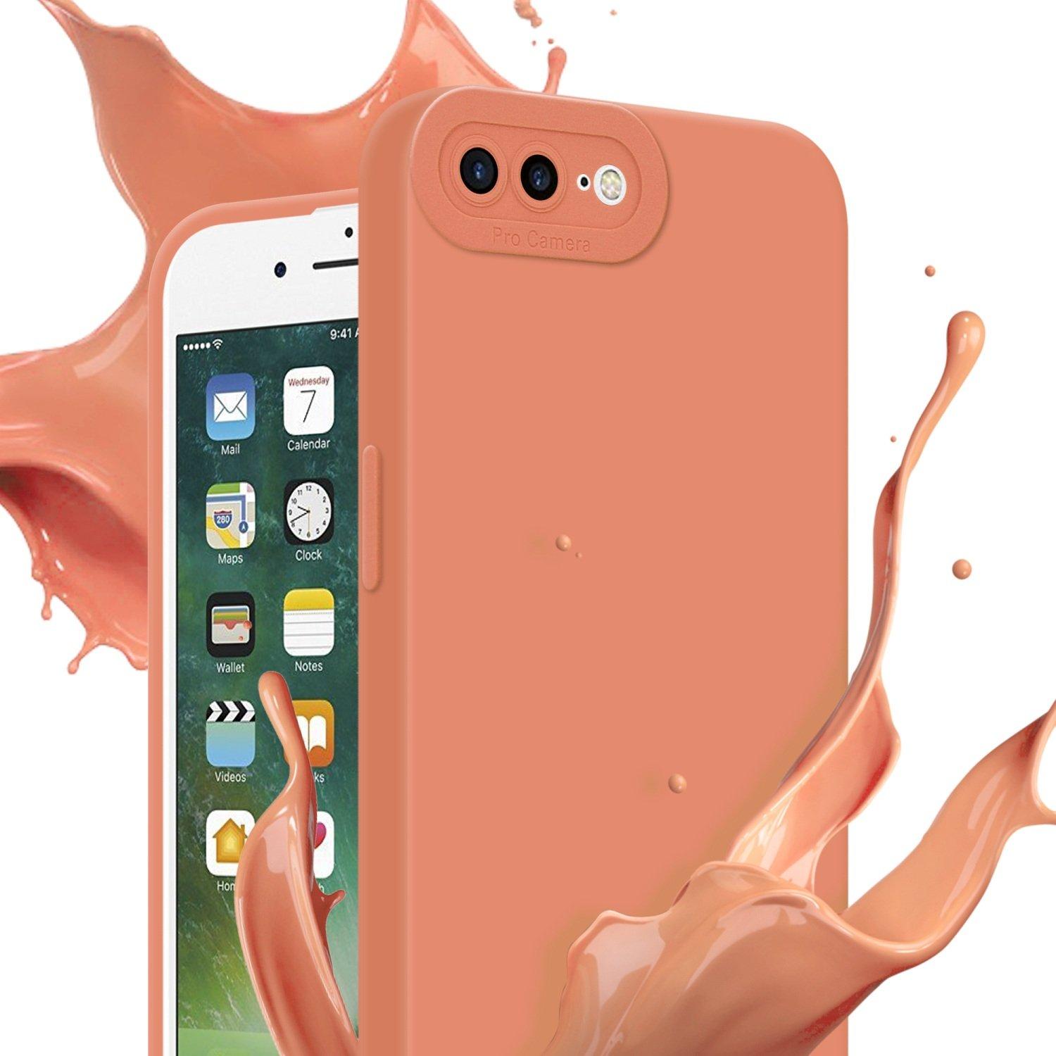 Cadorabo  Hülle für Apple iPhone 7 PLUS  7S PLUS  8 PLUS TPU Silikon 