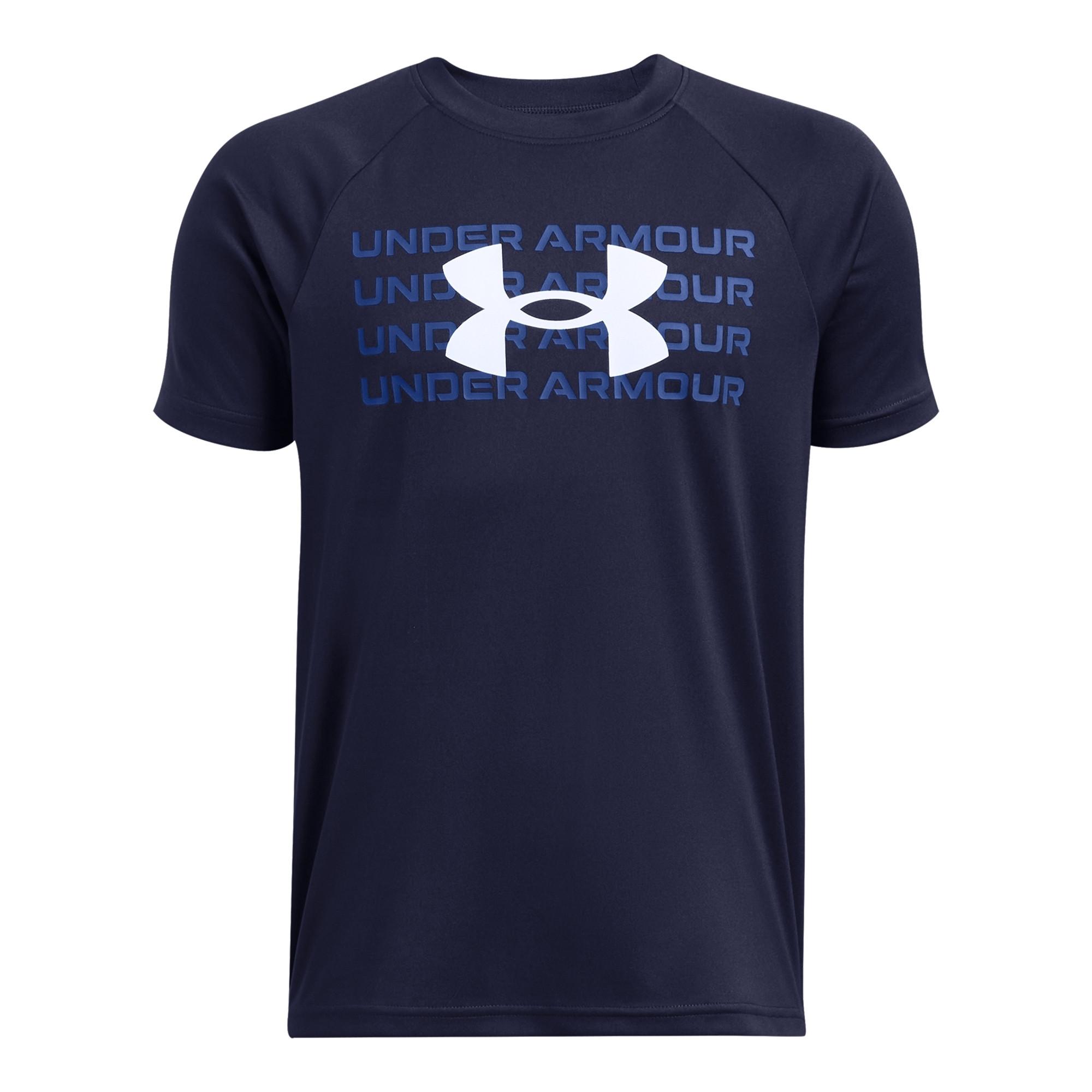 UNDER ARMOUR  t-shirt enfant tech™ wordmark logo 