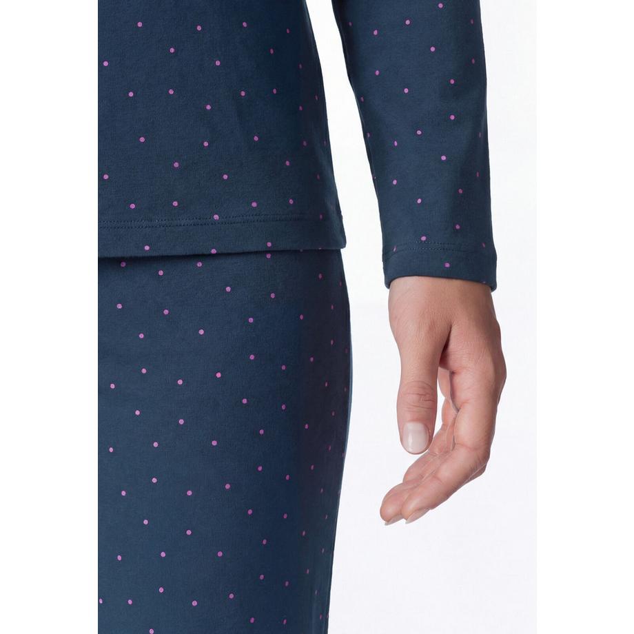 Schiesser Pyjama mit rundem Ausschnitt  