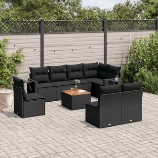 VidaXL Garten sofagarnitur poly-rattan  