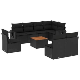 VidaXL Garten sofagarnitur poly-rattan  