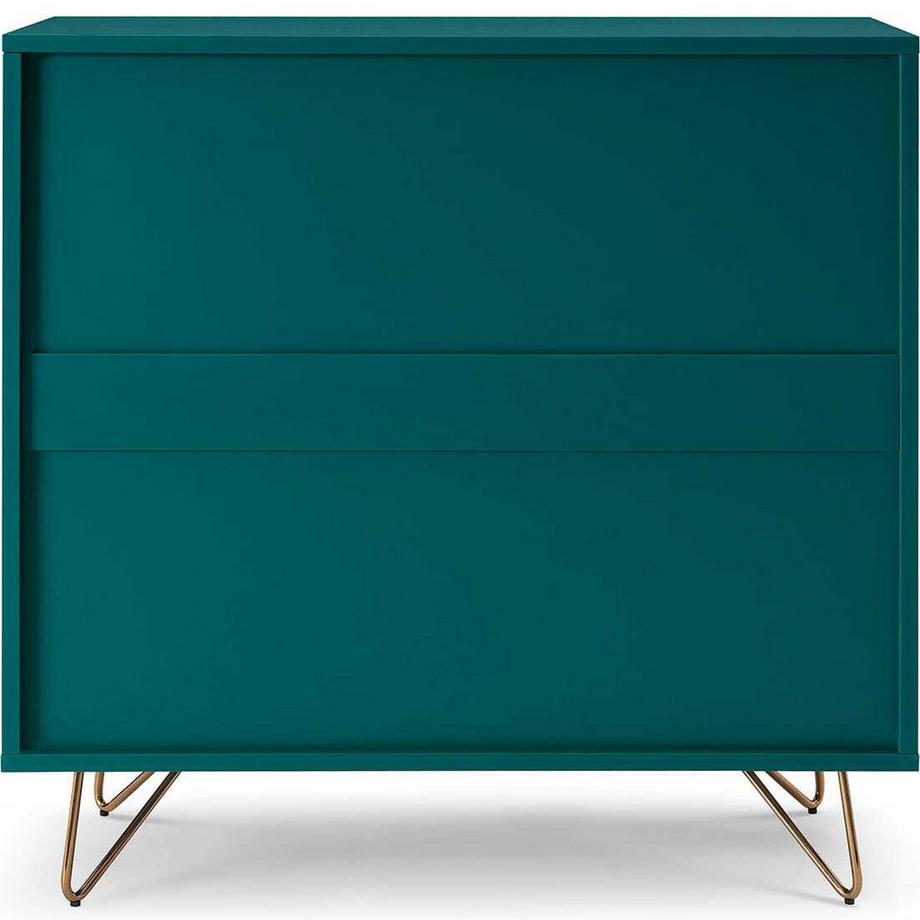 mutoni Kommode 4 Schubladen petrol 90  