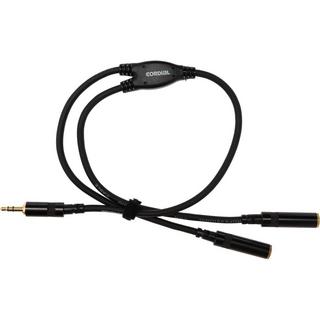 Cordial  Audio-Kabel 3,5 mm Klinke - 3,5 mm Klinke 0.3 m 