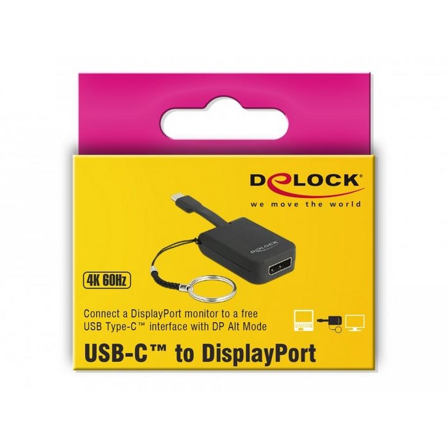 DeLock  Adaptateur  USB Type-C - DisplayPort 