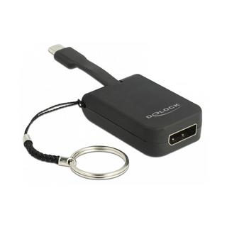 DeLock  DeLOCK 63940 câble vidéo et adaptateur 0,03 m USB Type-C DisplayPort Noir 