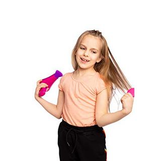 Activity-board  kleines Puppensalon-Spielzeugset mit Haartrockner, Spiegel und anderem Friseur- und Stylingzubehör 