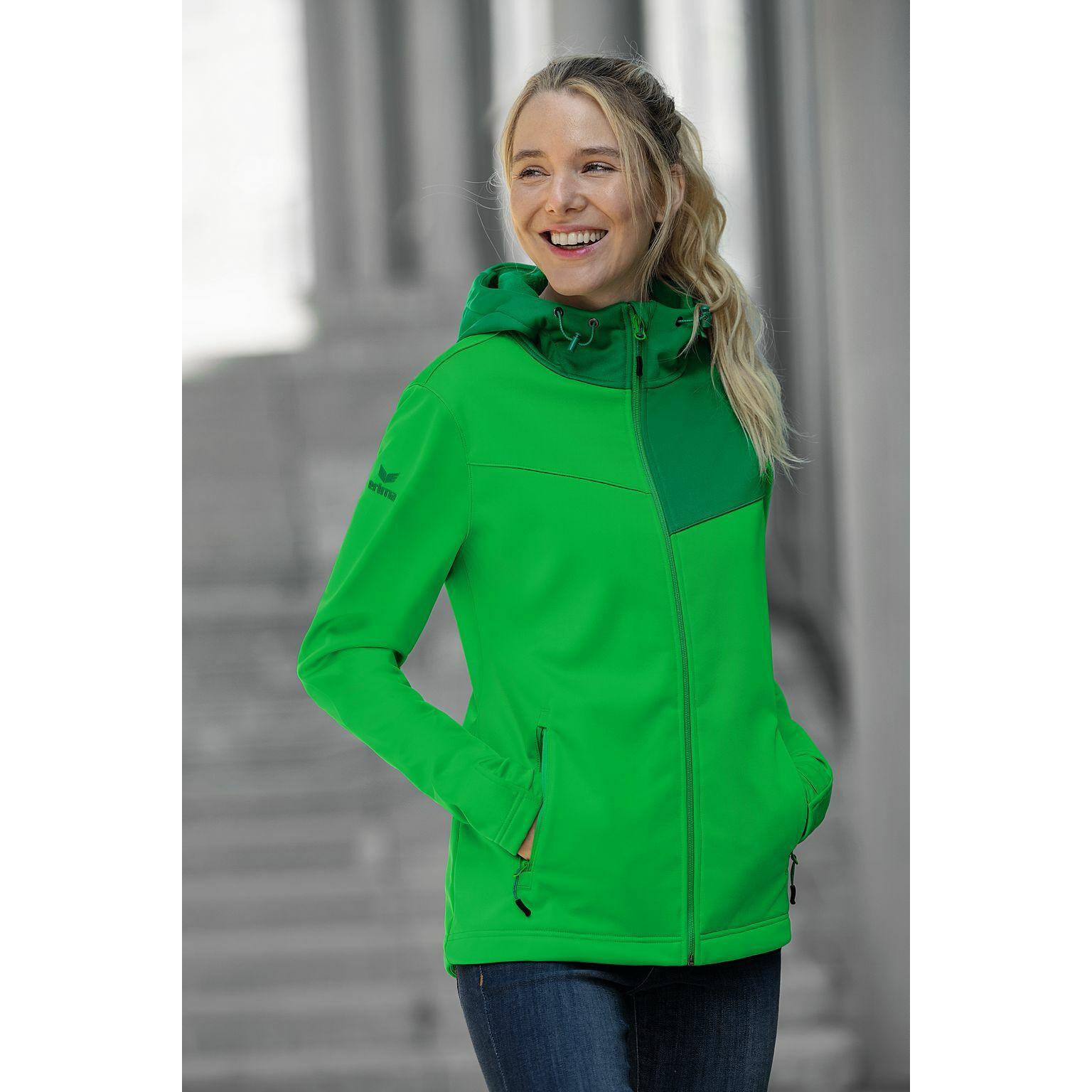 Erima  damenjacke softshell performance 