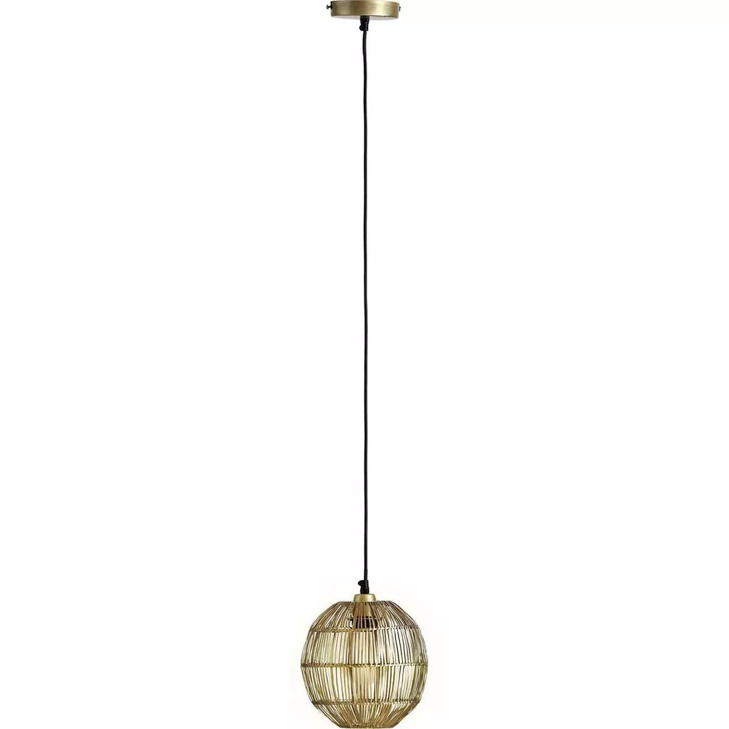 mutoni light – Hängeleuchte Hermi II Altmessing 1xE27 20, One Size
