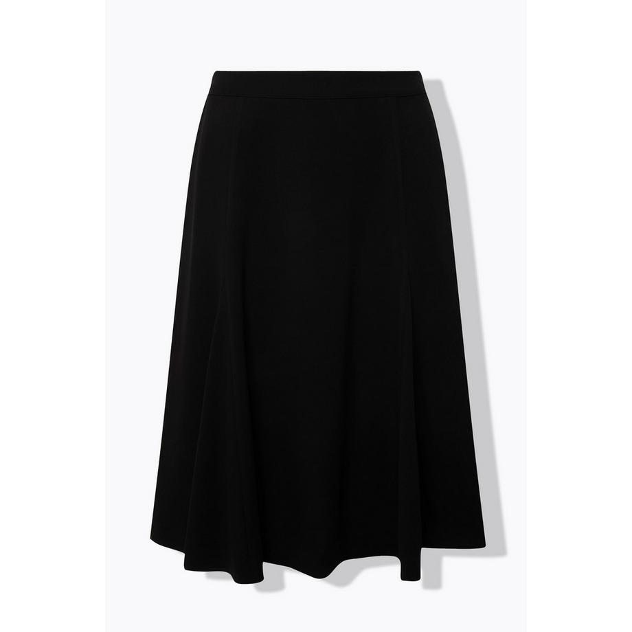 Ulla Popken Godet Midirock A-Linie Komfortbund  