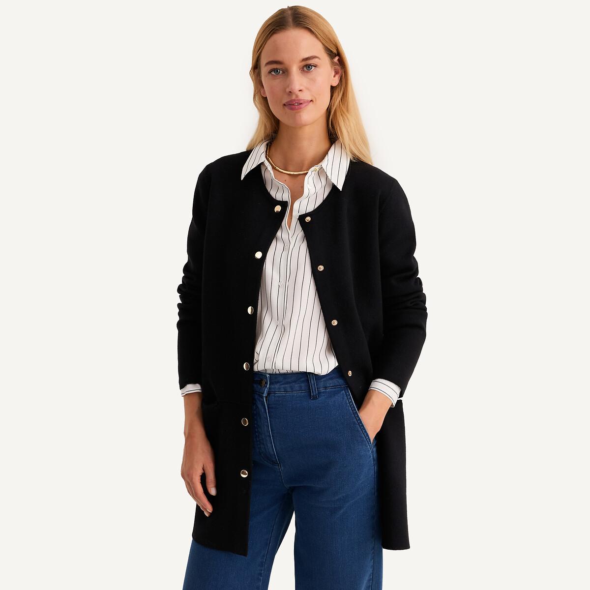 La Redoute Collections Feinstrick Langer Cardigan  