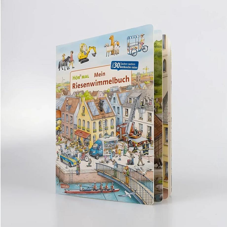 Hör mal (Soundbuch): Mein Riesenwimmelbuch Zimmer, Christian; Zimmer, Christian (Illustrationen) Couverture rigide 