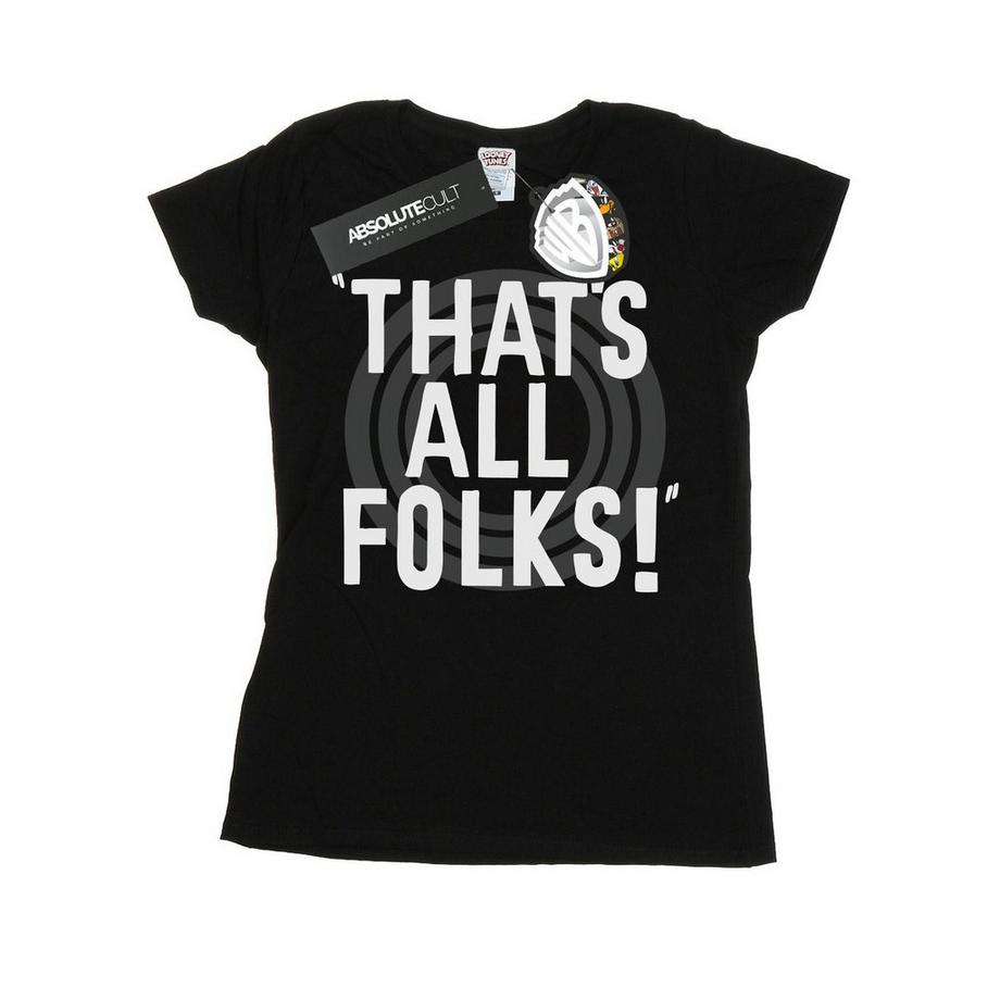 LOONEY TUNES That's All Folks T-Shirt  