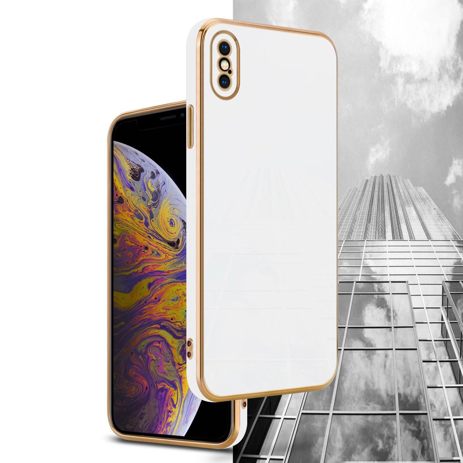 Cadorabo  Housse compatible avec Apple iPhone XS MAX - Coque de protection en silicone TPU flexible et avec protection pour appareil photo 