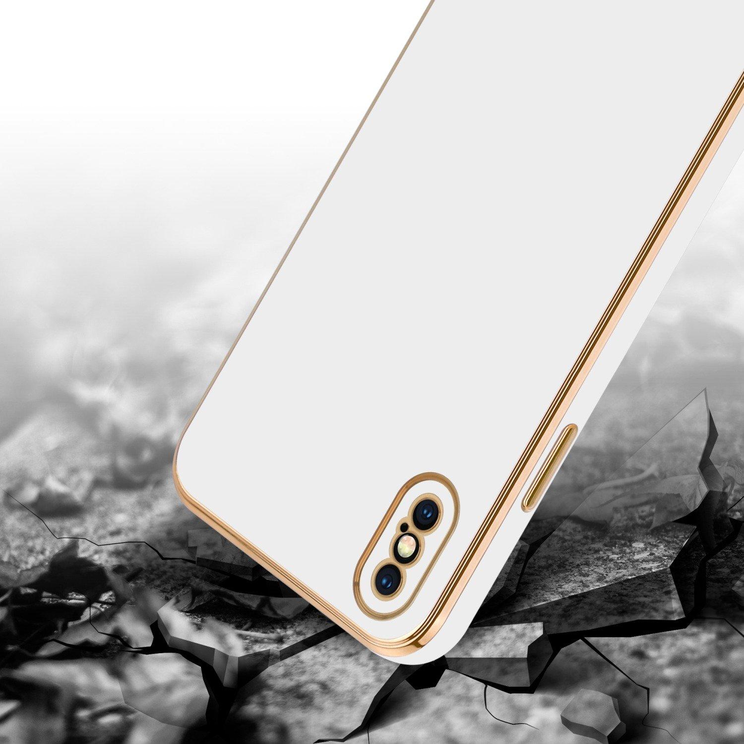 Cadorabo  Housse compatible avec Apple iPhone XS MAX - Coque de protection en silicone TPU flexible et avec protection pour appareil photo 