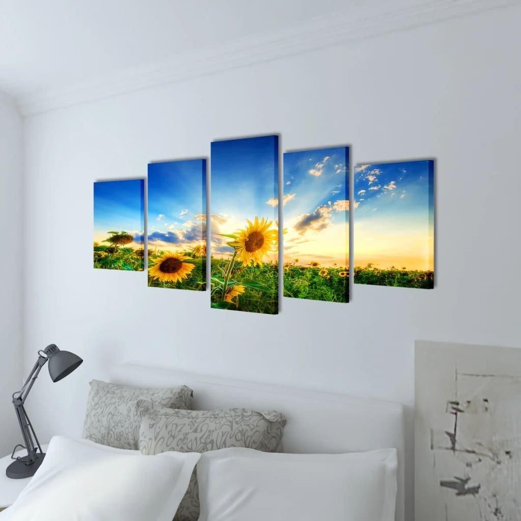 VidaXL Leinwand bild gewebe  