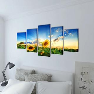 VidaXL Leinwand bild gewebe  