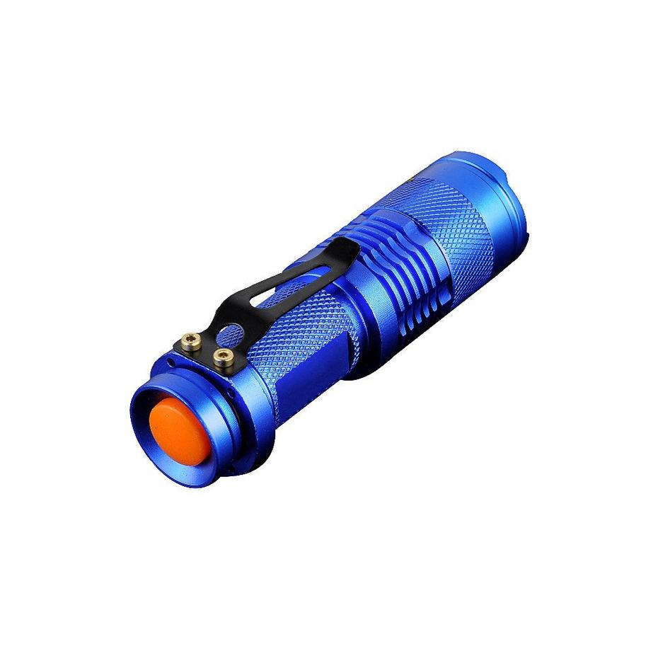 eStore  Lampe de poche LED CREE Ultrafire - Bleu 