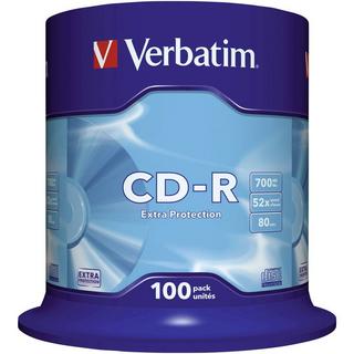 Verbatim  Verbatim CD-R80 700 MB 52x 100er-Spindel 