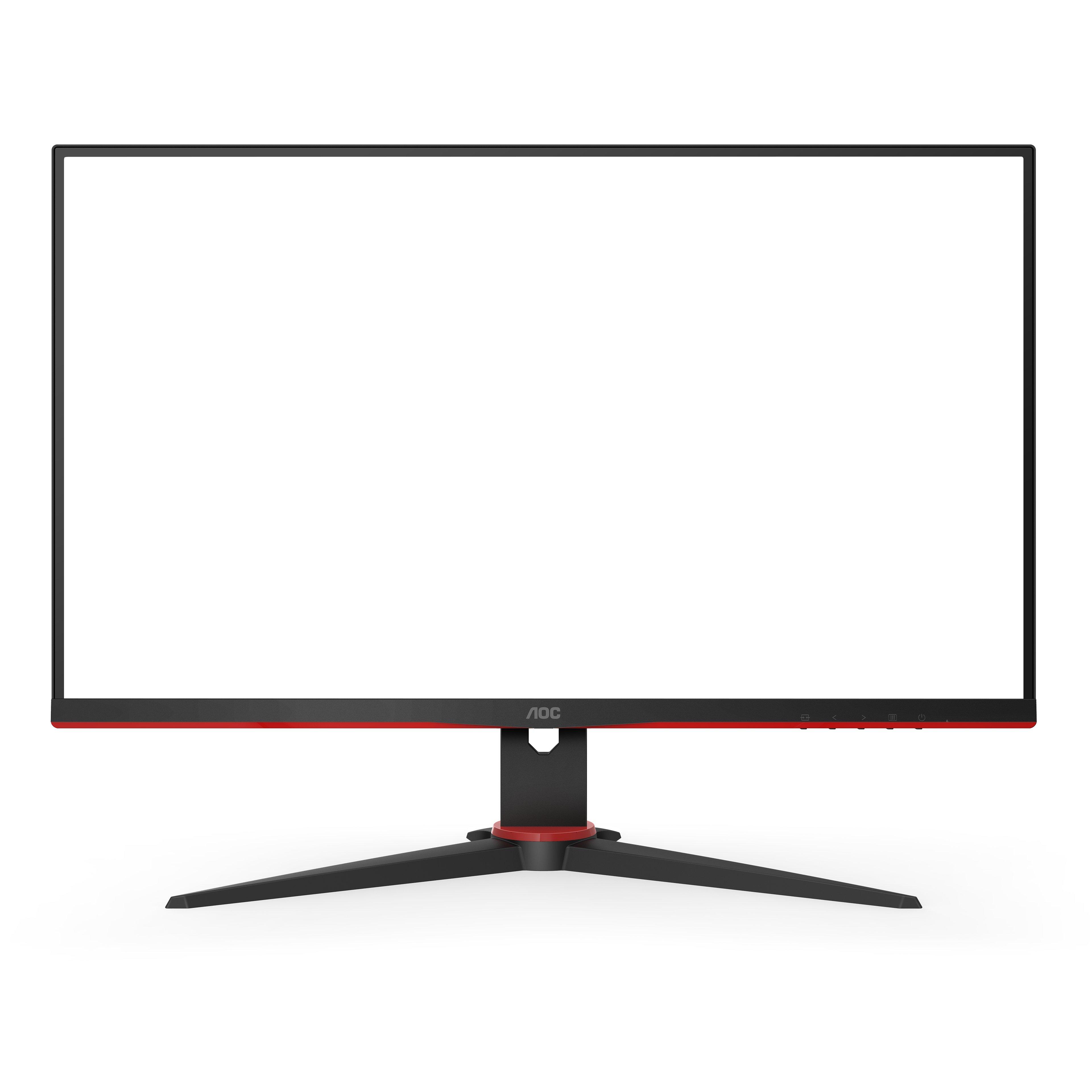 AOC  G2 Q27G2E/BK Monitor PC 68,6 cm (27") 2560 x 1440 Pixel Quad HD Nero, Rosso 