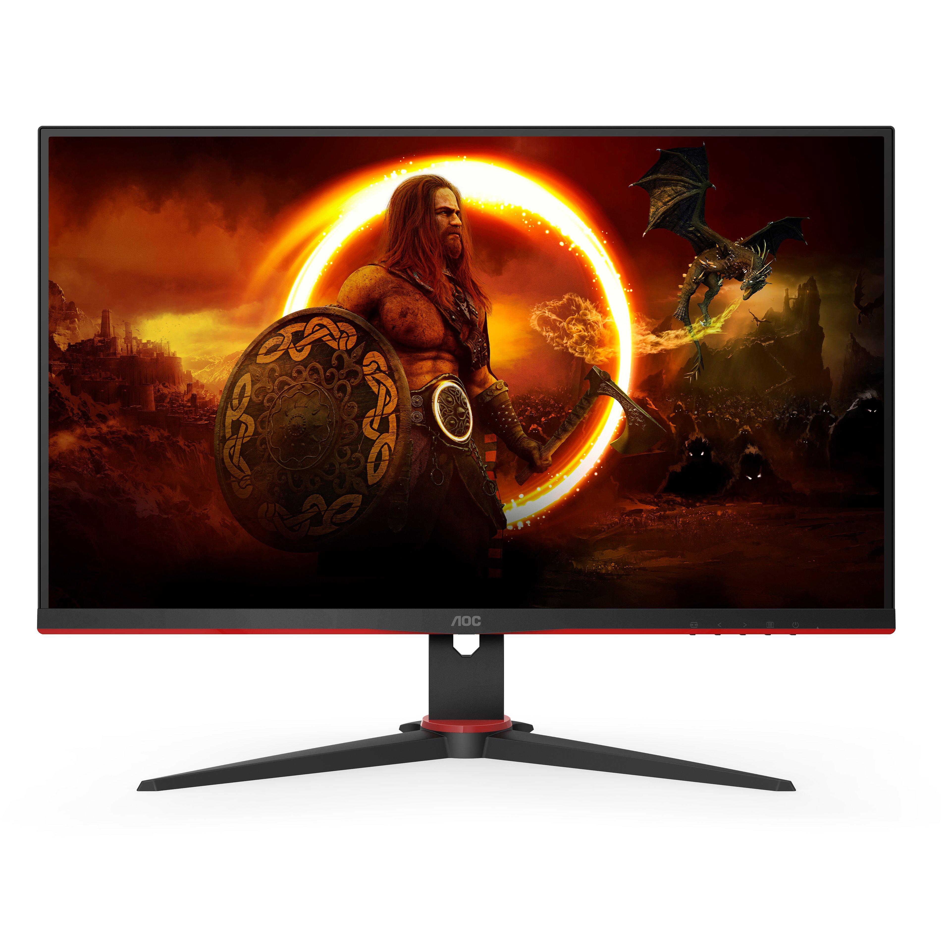 AOC  G2 Q27G2E/BK écran plat de PC 68,6 cm (27") 2560 x 1440 pixels Quad HD Noir, Rouge 