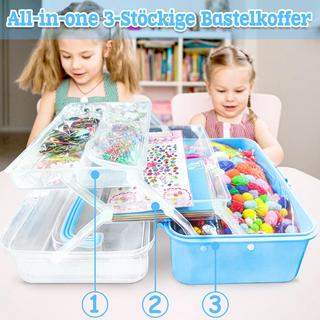 Activity-board  3000+Pcs Craft Kit enthält Pompoms, Pfeifenreiniger, Scrapbooking 