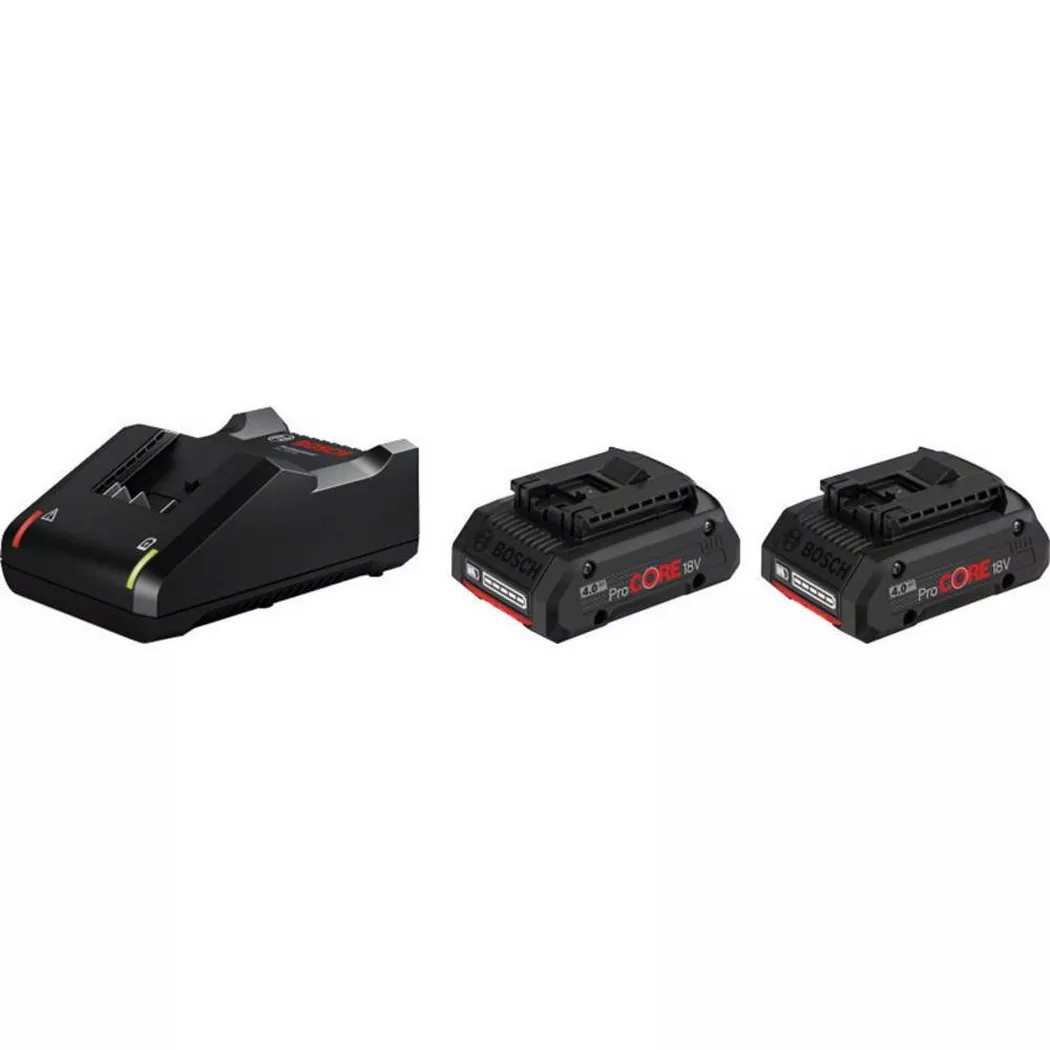 Bosch Akku-Starter-Kit ProCORE18V mit 2 Akkus | 4.0 Ah