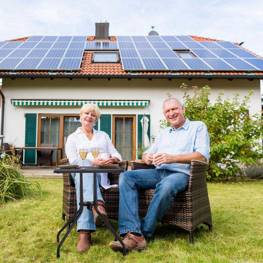 B2X Gartentisch iner Rattanoptik  