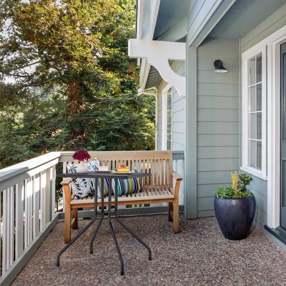 B2X Gartentisch iner Rattanoptik  