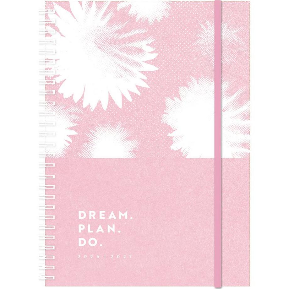 agenda scolaire  en papier kraft